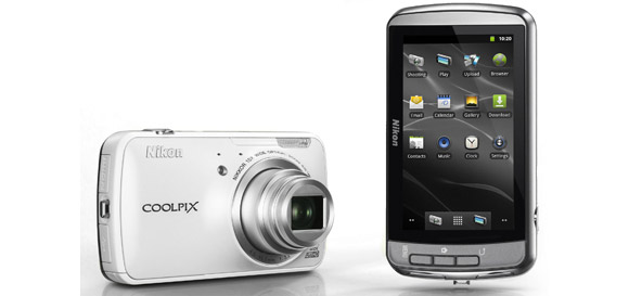 Nikon Coolpix S800c Android compact camera