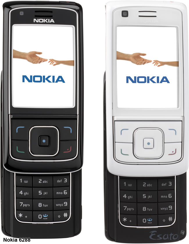 Nokia 6288 black and white
