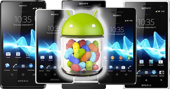 Android Jelly Bean for Xperia handsets