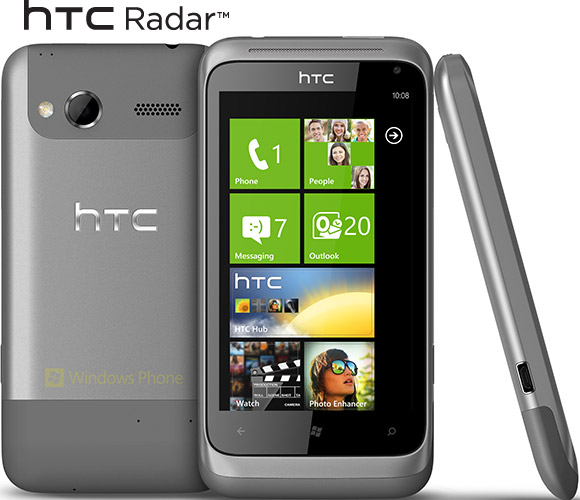 HTC Radar Windows Phone 7.5 Mango