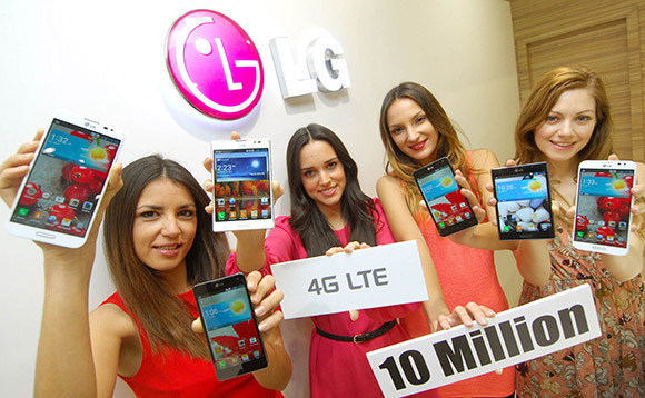 LG has sold 10 million LTE smartphones