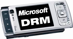 Microsoft DRM on Nokia