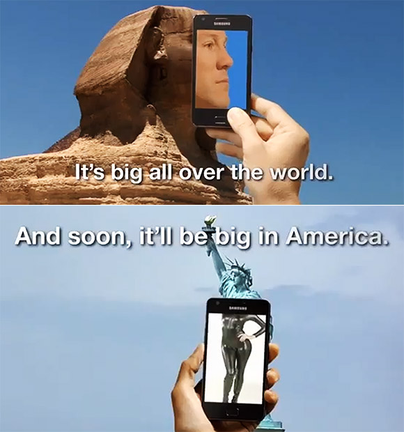 Samsung Galaxy S II video teaser for the US