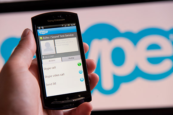 Skype Android app updated