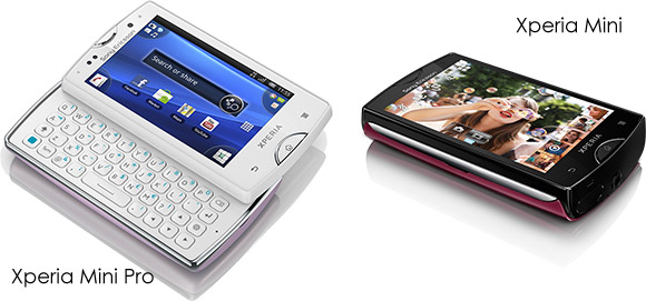 Sony Ericsson Xperia Mini and Xperia Mini Pro
