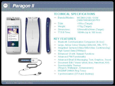 Motorola Paragon II