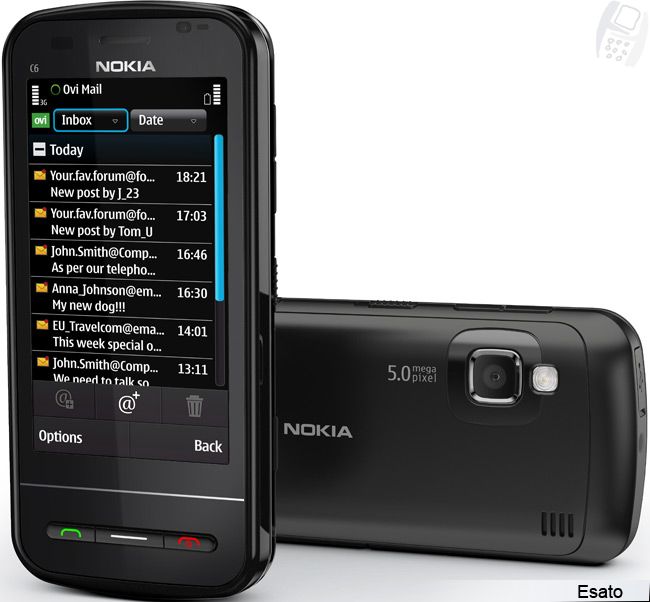 nokia c6 00. Nokia C6-00 photos
