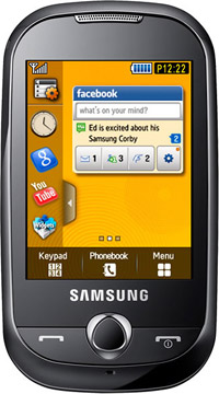 Samsung Corby S3650 Genio Touch