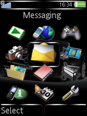 Mercedes K810 theme