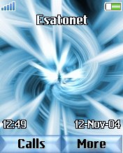 SpeedBlue K750  theme