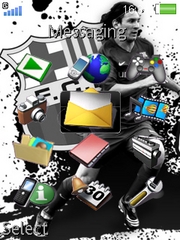 Messi W830 theme