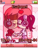 Love Couple K320 theme