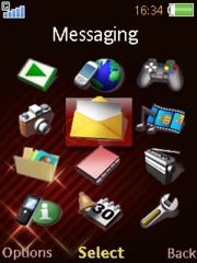 Starflash K850  theme