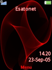 Red  theme for Sony Ericsson Elm