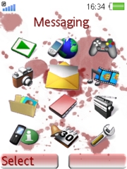 Splatter K800 / K800i theme