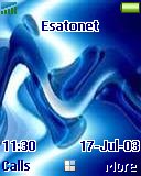 Blue t637 theme