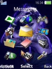Tatoo W890  theme