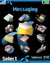 Telenor 3d K750  theme