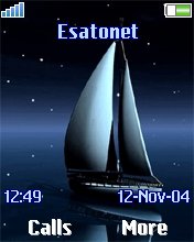 Ship in the night K750  theme