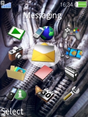 Giger W850 theme