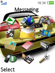 Saab Cab W580 theme