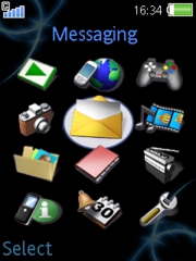 Flares W850 theme