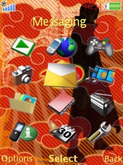 Uchiha Itachi W910  theme