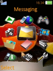 Fruits K800 / K800i theme