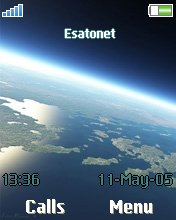 Earth W810  theme