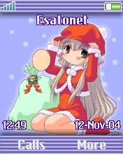 Christmas Anime I K750  theme