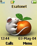 Mouse and Cat K510 theme
