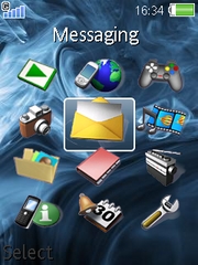 Smoke W830 theme