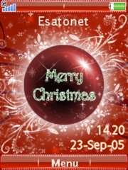 Merry Christmas W910  theme