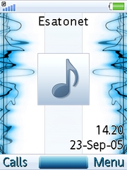 Music theme for Sony Ericsson K770