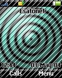 Stripped Circles Z530 theme
