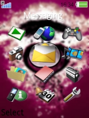 World of heart K800 / K800i theme