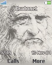 Leonardo K750  theme