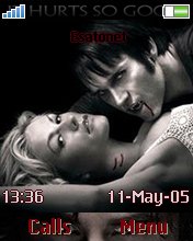 True Blood Dark W600  theme