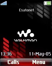 Walkman Xpress W810  theme