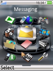 Jaguar W580 theme