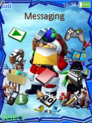 Christmas K810 theme