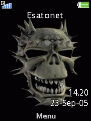 Skull K850  theme