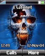 Skull K750  theme
