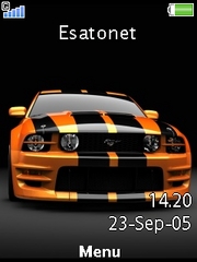 Ford Mustang theme for Sony Ericsson Yari