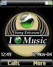 IsonyMusic W800  theme