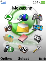 Se ball W910  theme