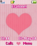 Pumping Heart Z530 theme