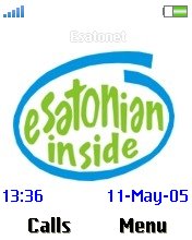 Esatonian Inside W810  theme