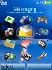 Island W850 theme