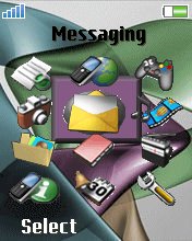 Animated 3d abstract Z550  theme